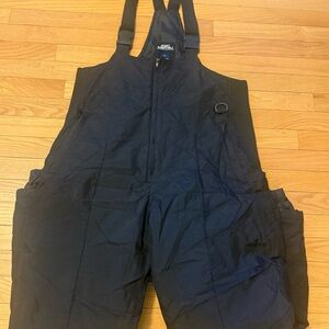 Essentials Black Snow Bib